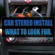 Car Radio Installation